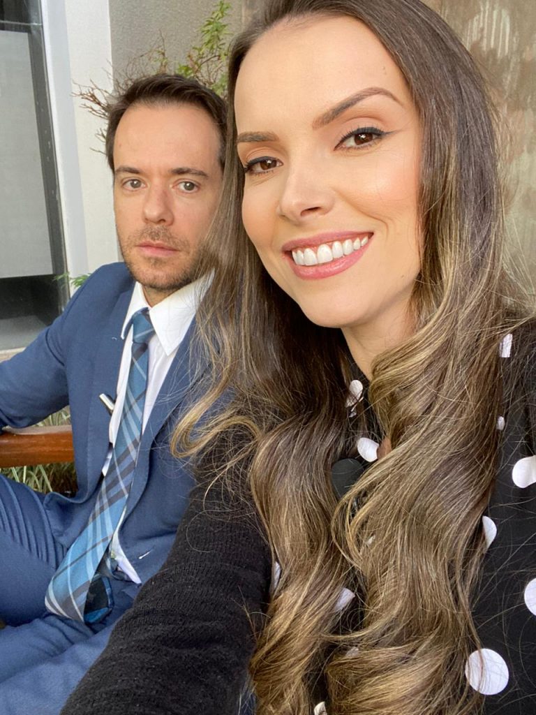 Carlos Manfrim e Heloíse Dall'Ago