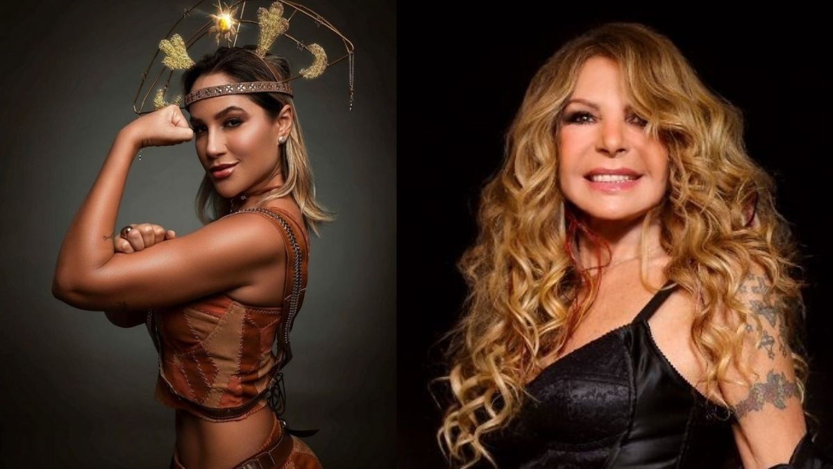 Michele Andrade e Elba Ramalho